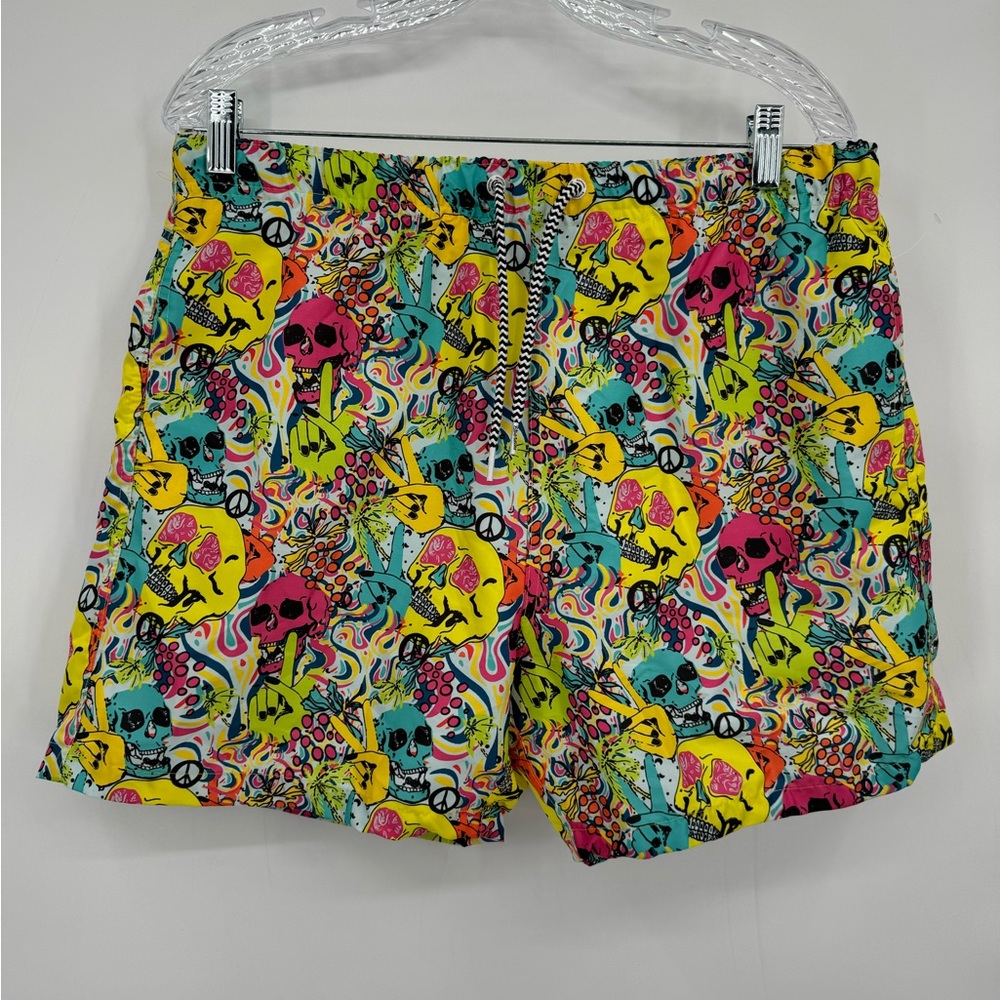 Boardies‎ Skull Grillz Shorts NWT men's size XL Vibrant Colors